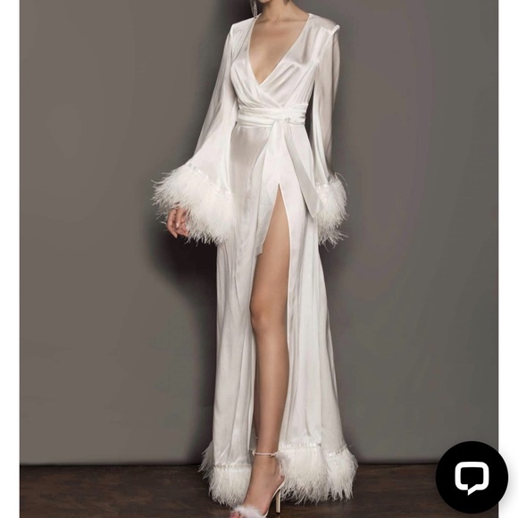 Bronx and Banco Other - Bronx and Banco Feather Robe